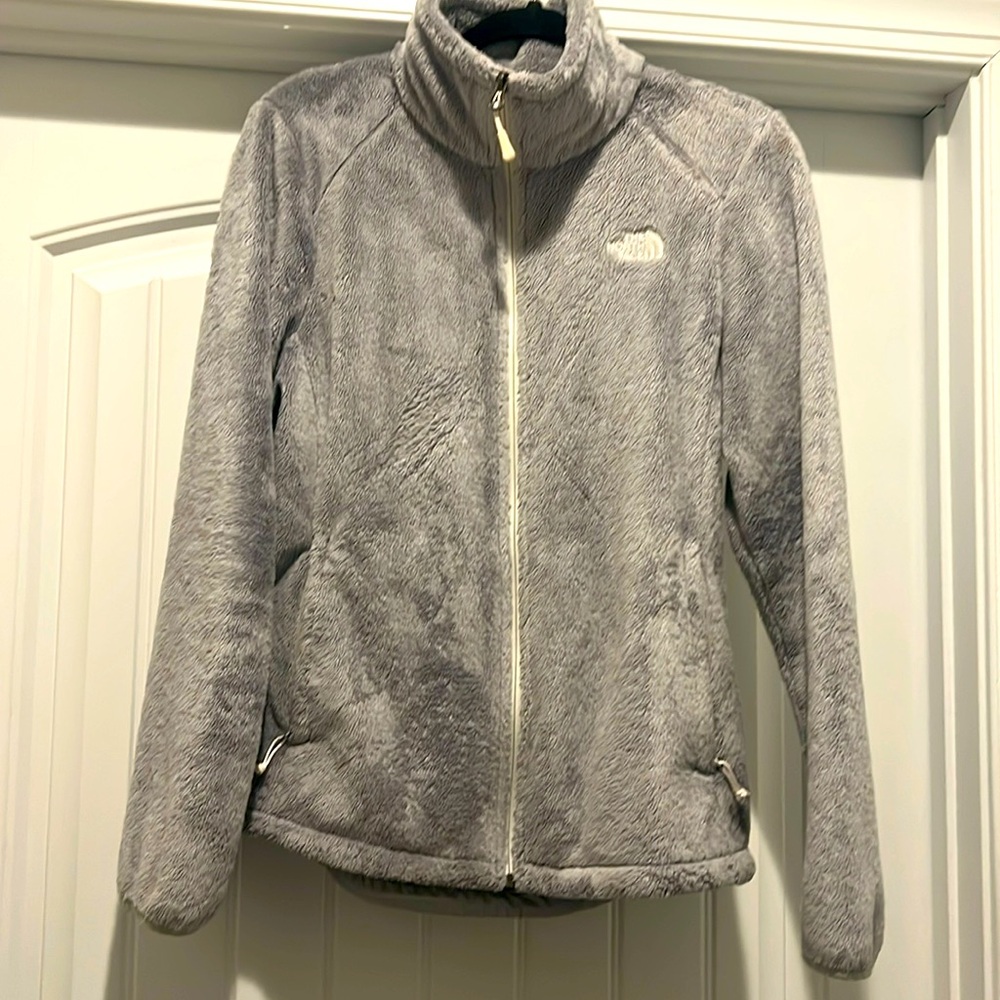 EUC The North Face Osito grey . Size large